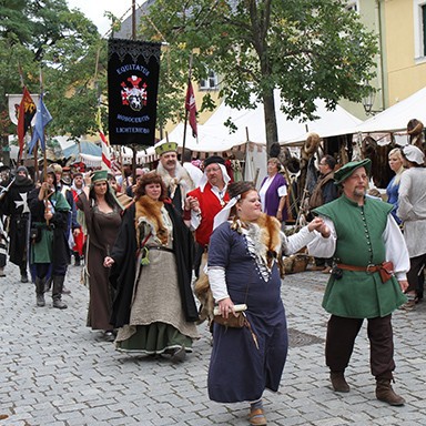Umzug Mittelalterfest Lichtenberg